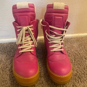 Rick Owens Men’s Geobasket Sneakers Size 10